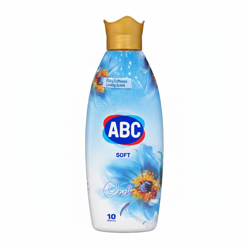 Zbutës Rrobash ABC Soft Cool 1000ml - 10 Larje