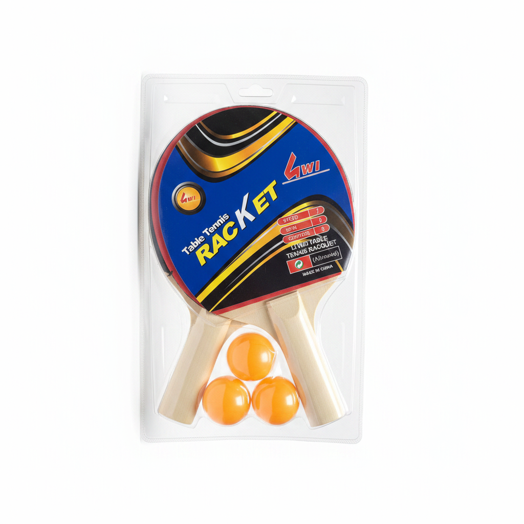 Set Ping Pong - 2 Raketa + 3 Topa