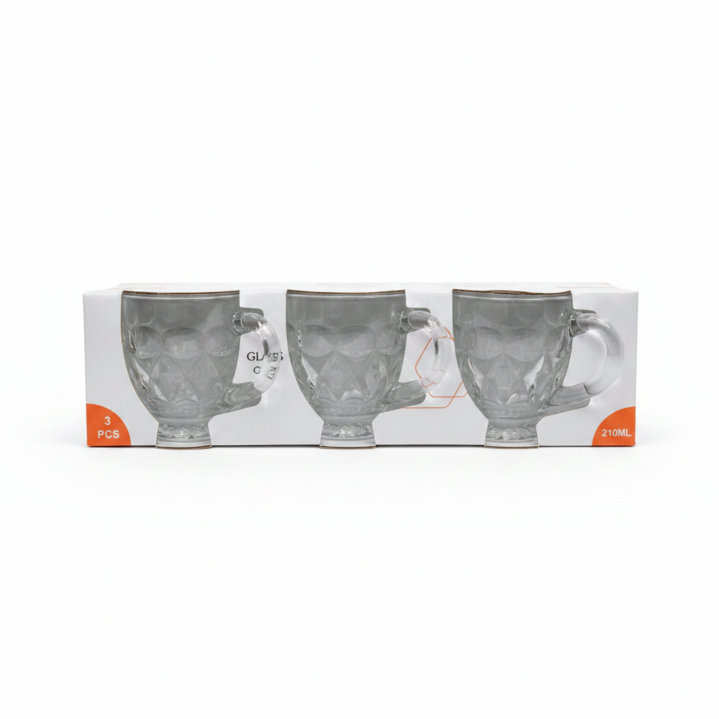 Set 3 Gota Qelqi me Dorezë 210ml - Diamant