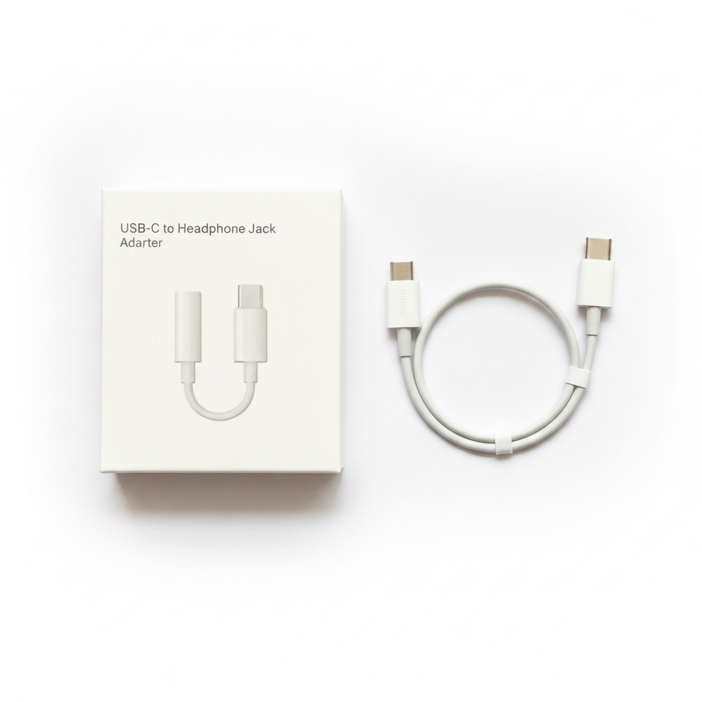 Adapter USB-C ne Jack 3.5mm - per Android dhe iPad