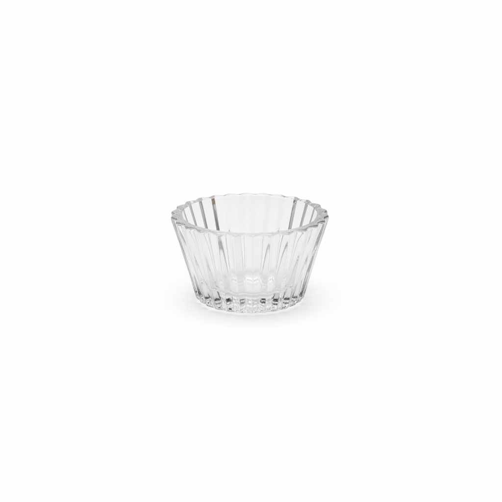 Small Glass Cup 35cc with Engravings