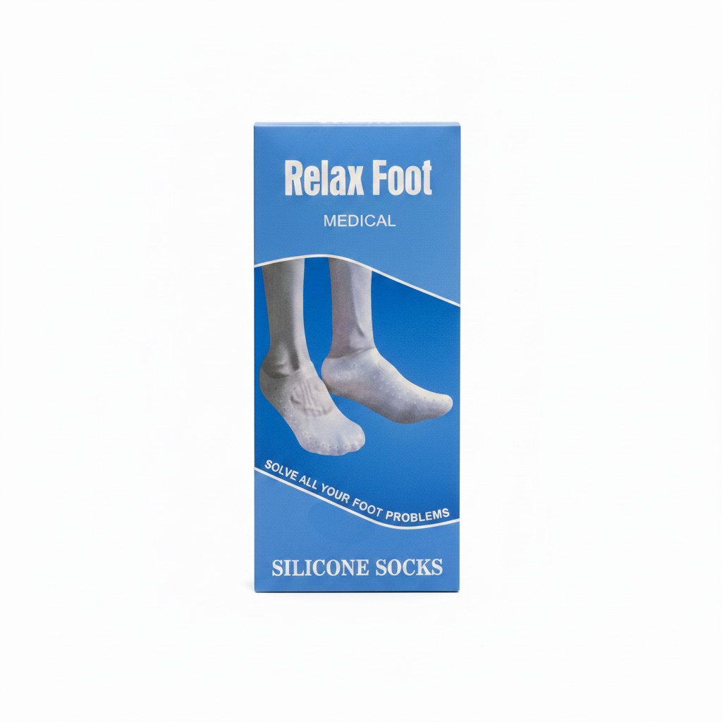 Silikon Qorap - Relax Foot Medical Silicone Socks