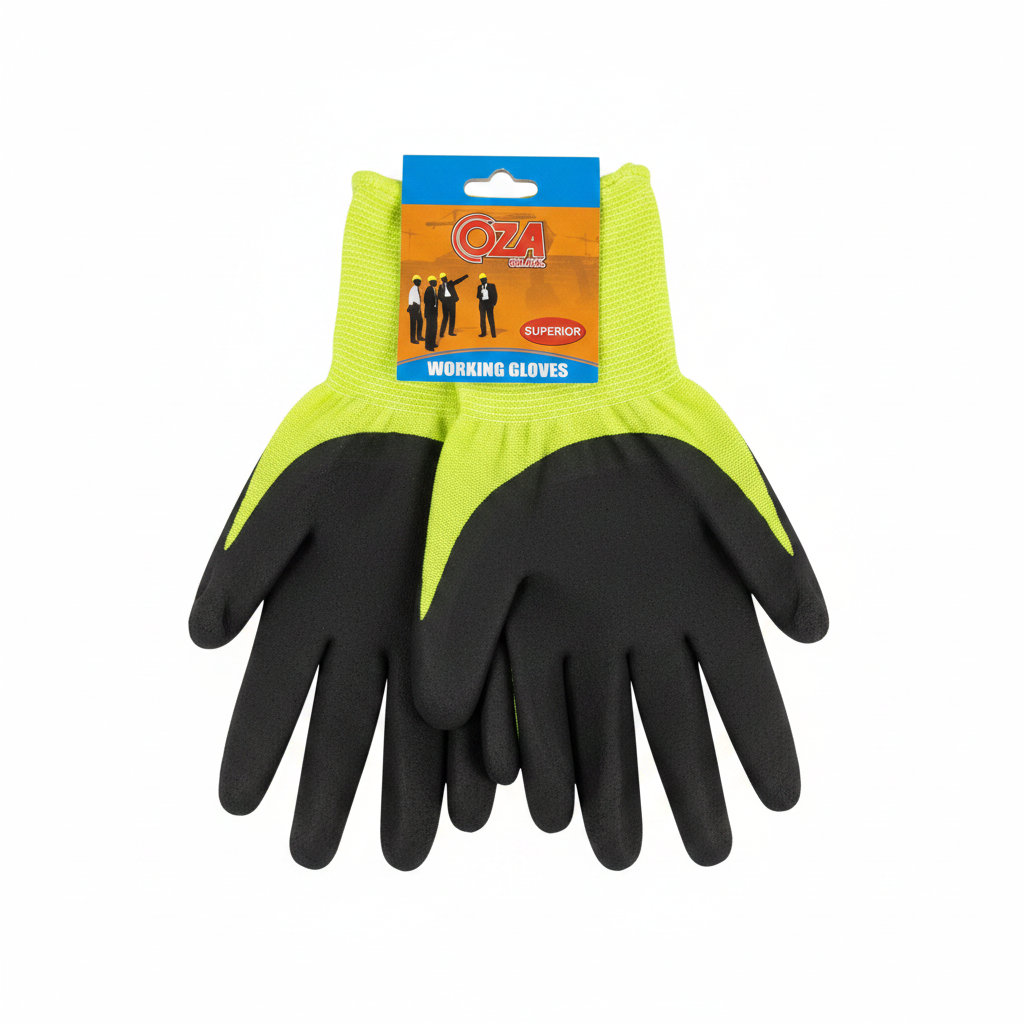 Doreza Pune Superior Hi-Vis - Doreza Pune Lataksi Madhësia 10 E Verdhë/Zezë CE