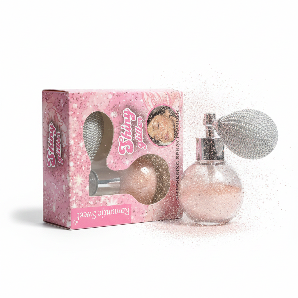 Shiny Glitter Shimmering Spray Powder Romantic Sweet