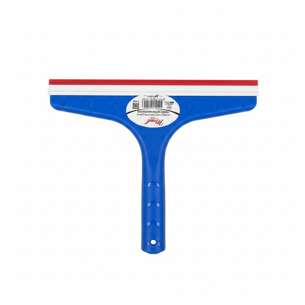 Gomë Xhami e Vogël Ergonomike Blu - Fshirëse Xhamash