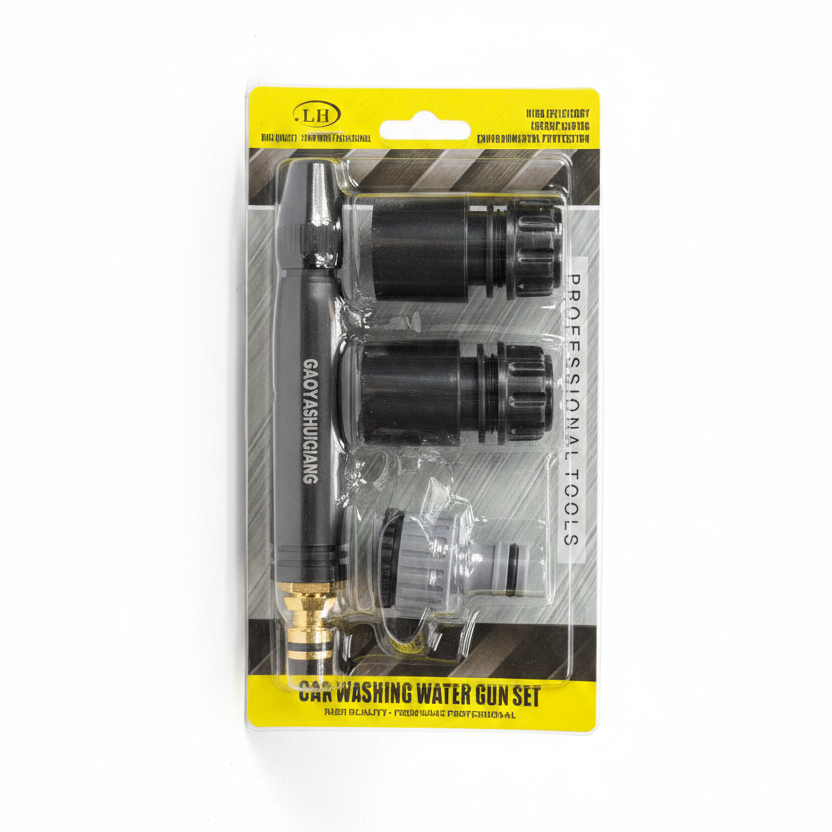 Car Washing Water Gun Set - Pistolete Uji per Larje Makine
