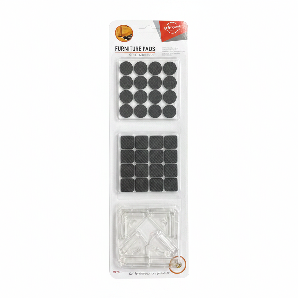 Furniture Pads Self-Adhesive - Set 3 Lloje Mbrojtese