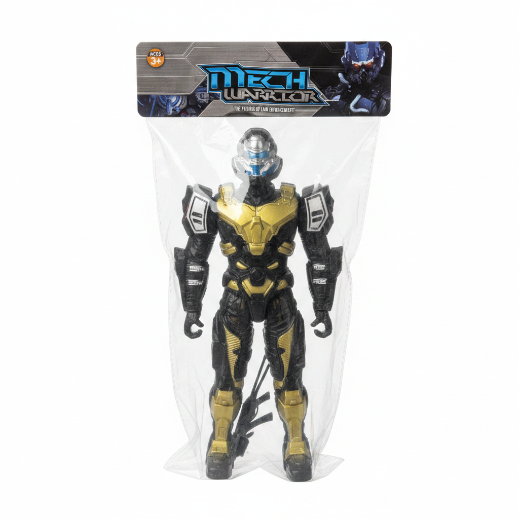 Mech Warrior Action Figure Lodër Robot - The Future of Law Enforcement