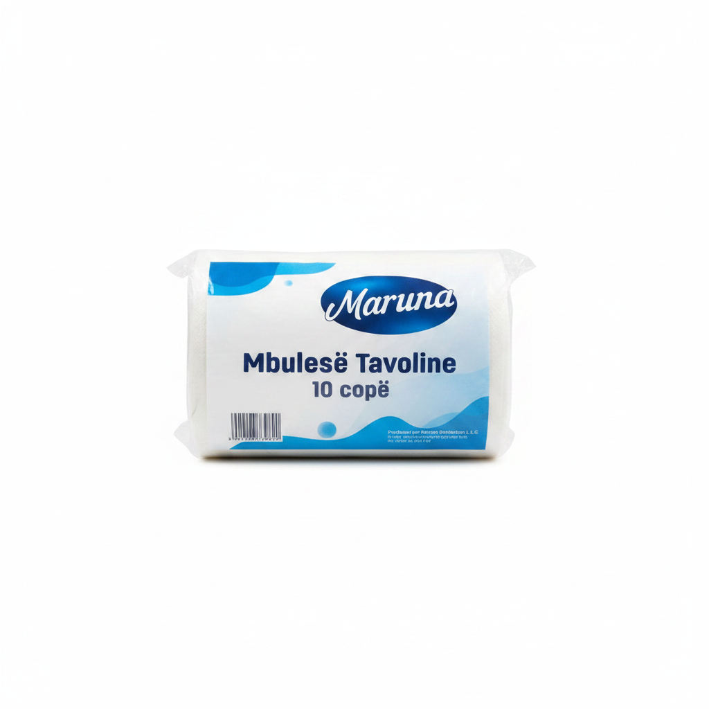 Mbulesë Tavoline Plastike - 10 copë