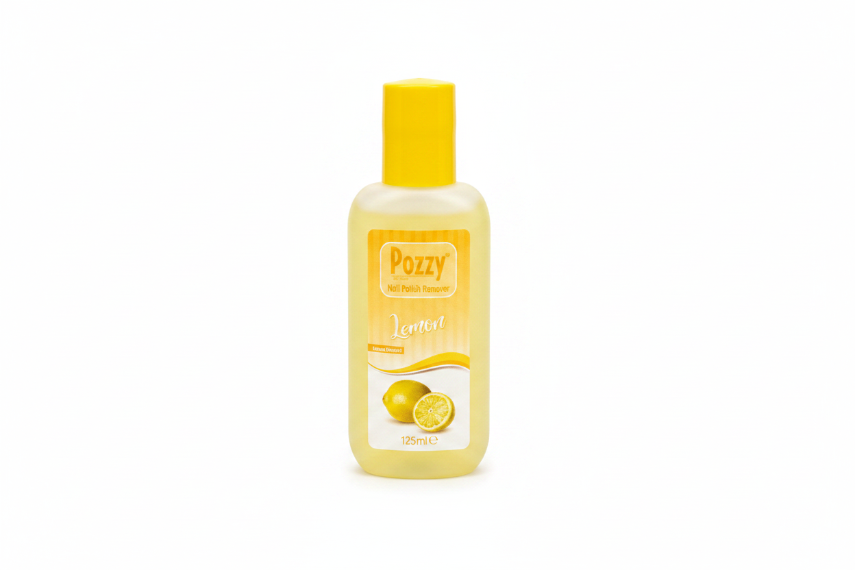 Pozzy Nail Polish Remover Lemon 125ml