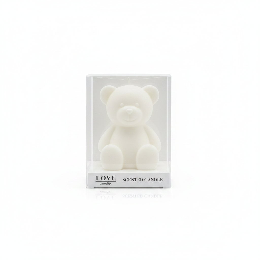 Qiri Aromatik Love Candle - Arush i Bardhë