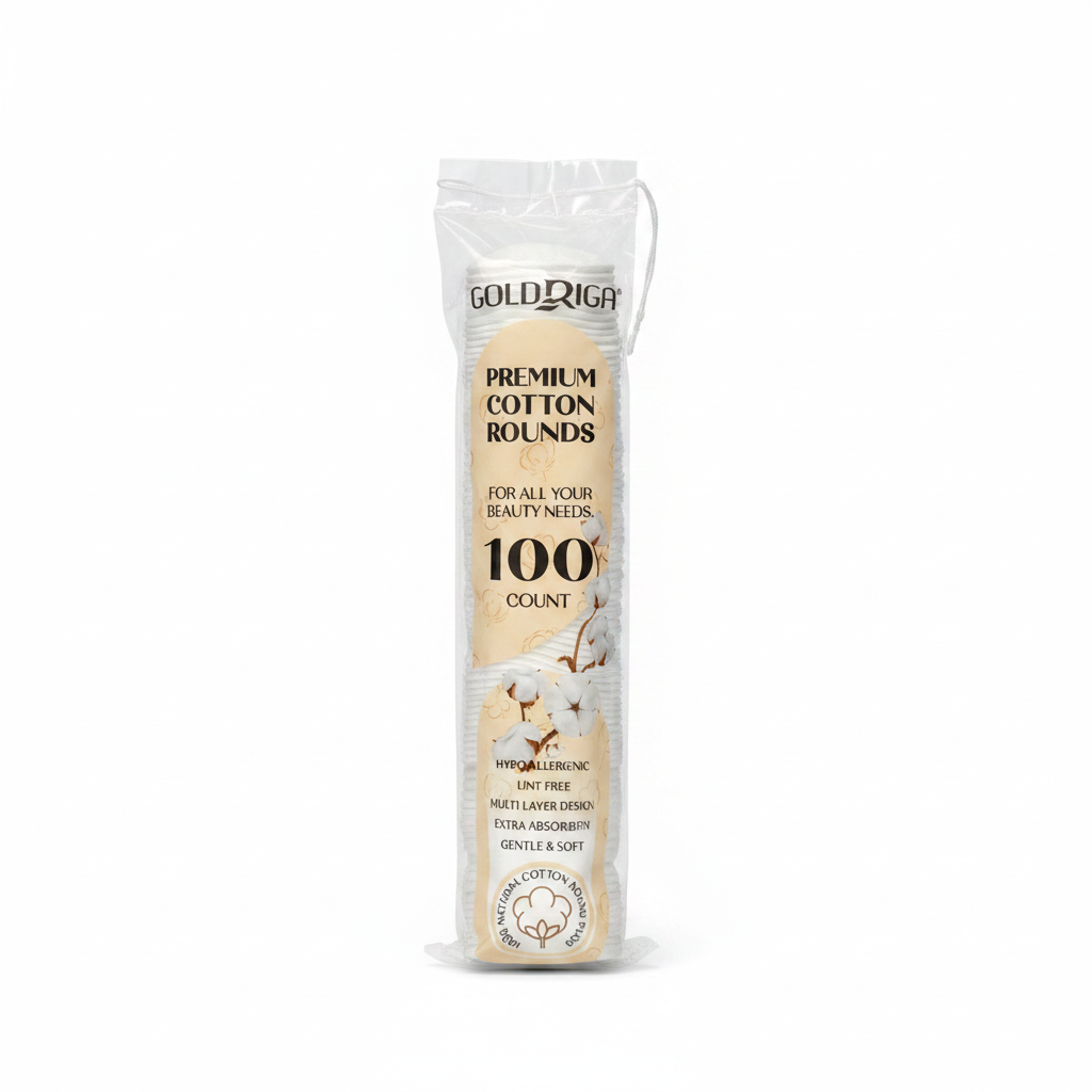 Goldriga Premium Cotton Rounds 100 copë