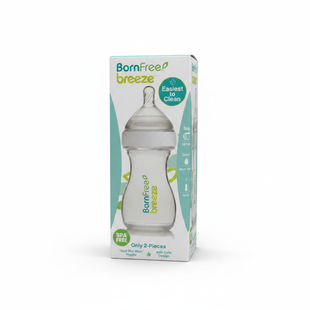 Shishe Bebe Breeze 5oz/147ml Anti-Colic