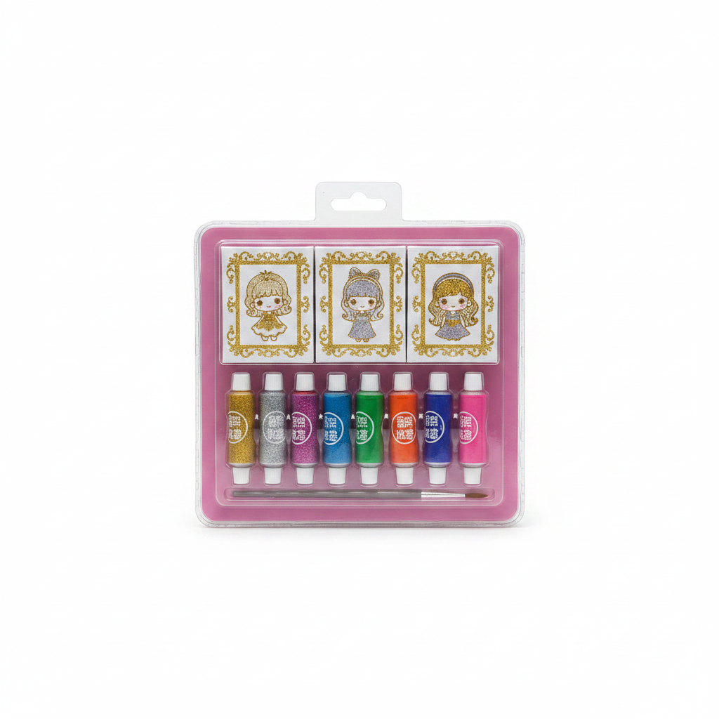 Art Golden Powder Painting – Set Pikturë DIY me Pluhur Ari