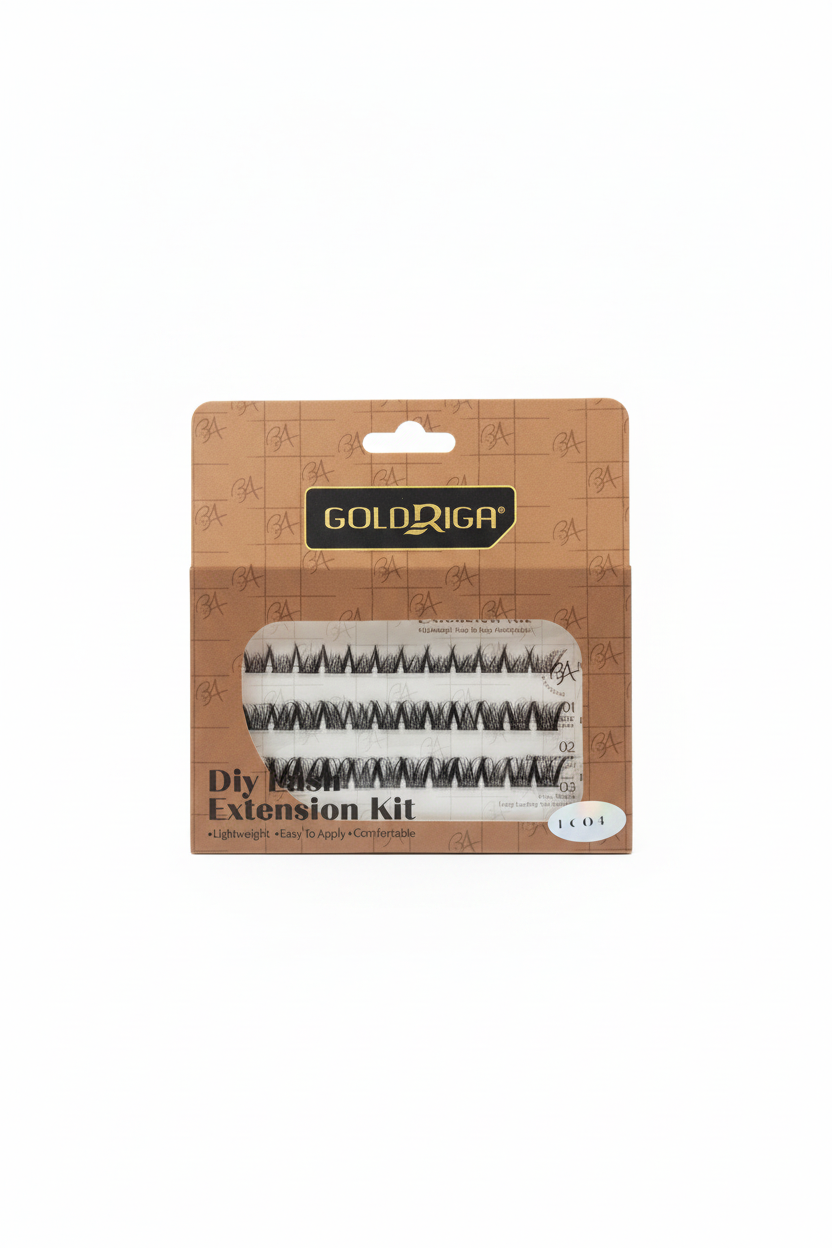 GoldRiga DIY Lash Cluster Extension Kit - Deri 10 Ditë