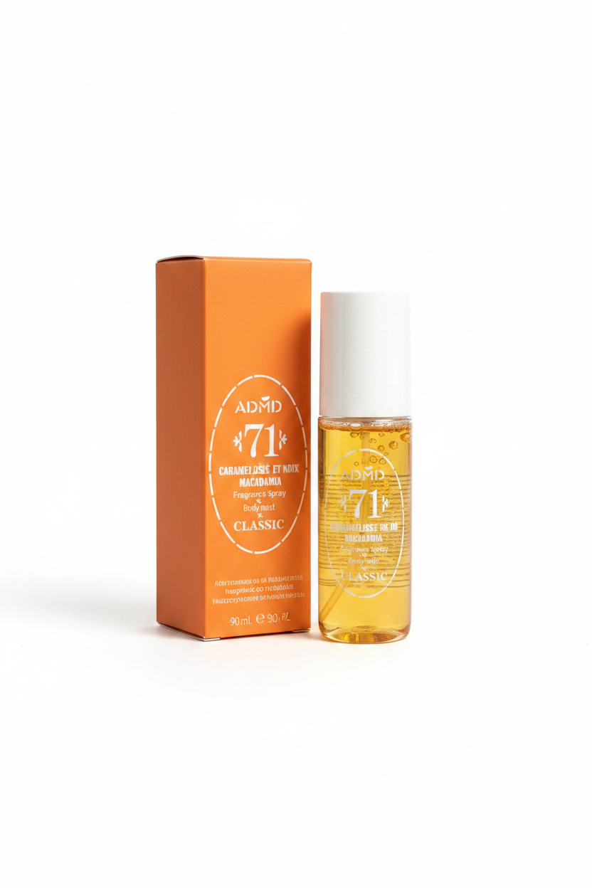 Body Mist Fragrance Spray 90ml - Nr.71 Caramelisee Macadamia