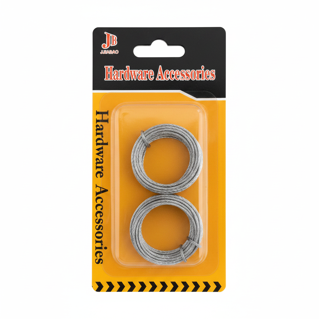 Tel Zinguar i Trefishuar 2.8mm - Galvanized Twisted Wire 2 cope Hardware