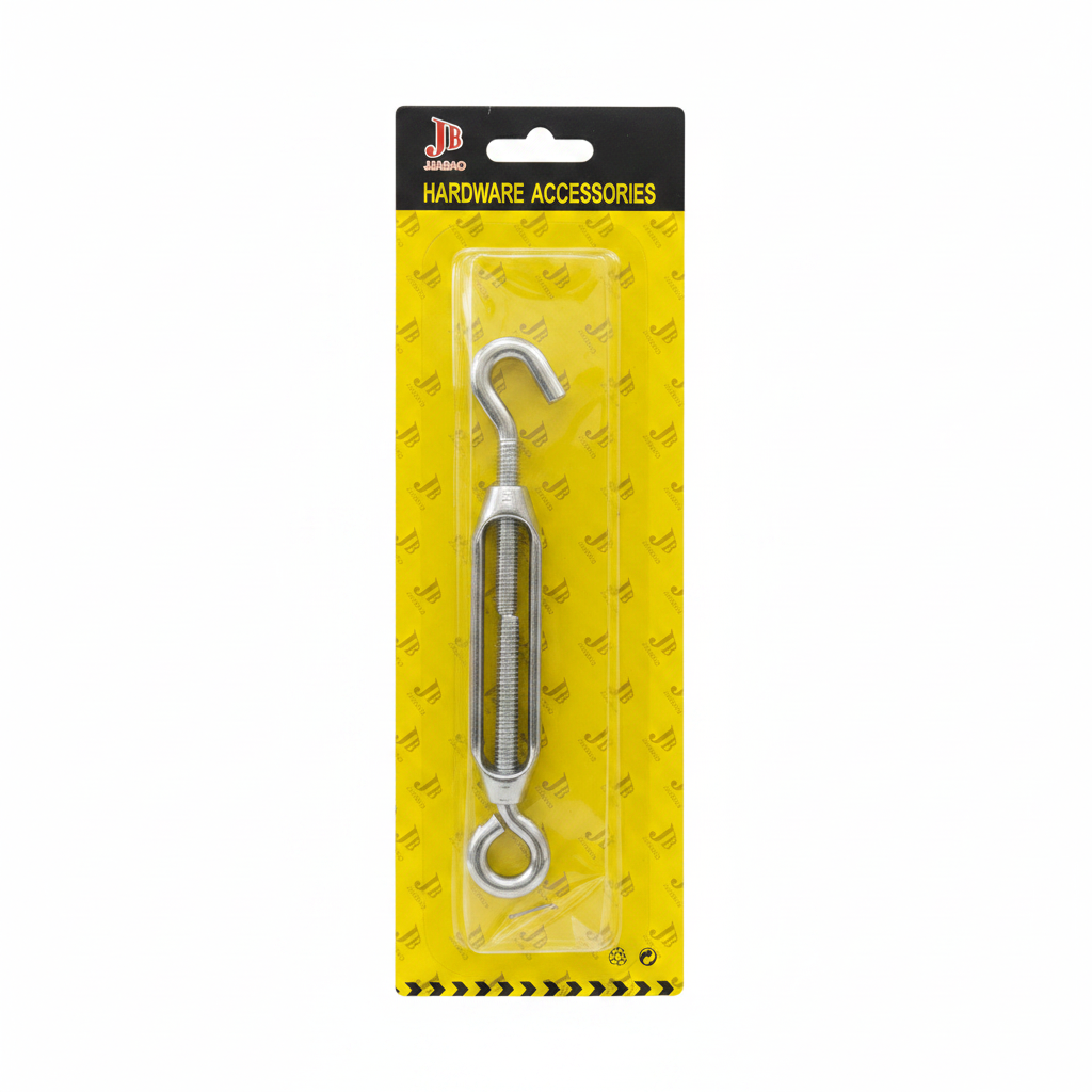 Turnbuckle Hook & Eye Galvanized për Kabllo & Litar CE