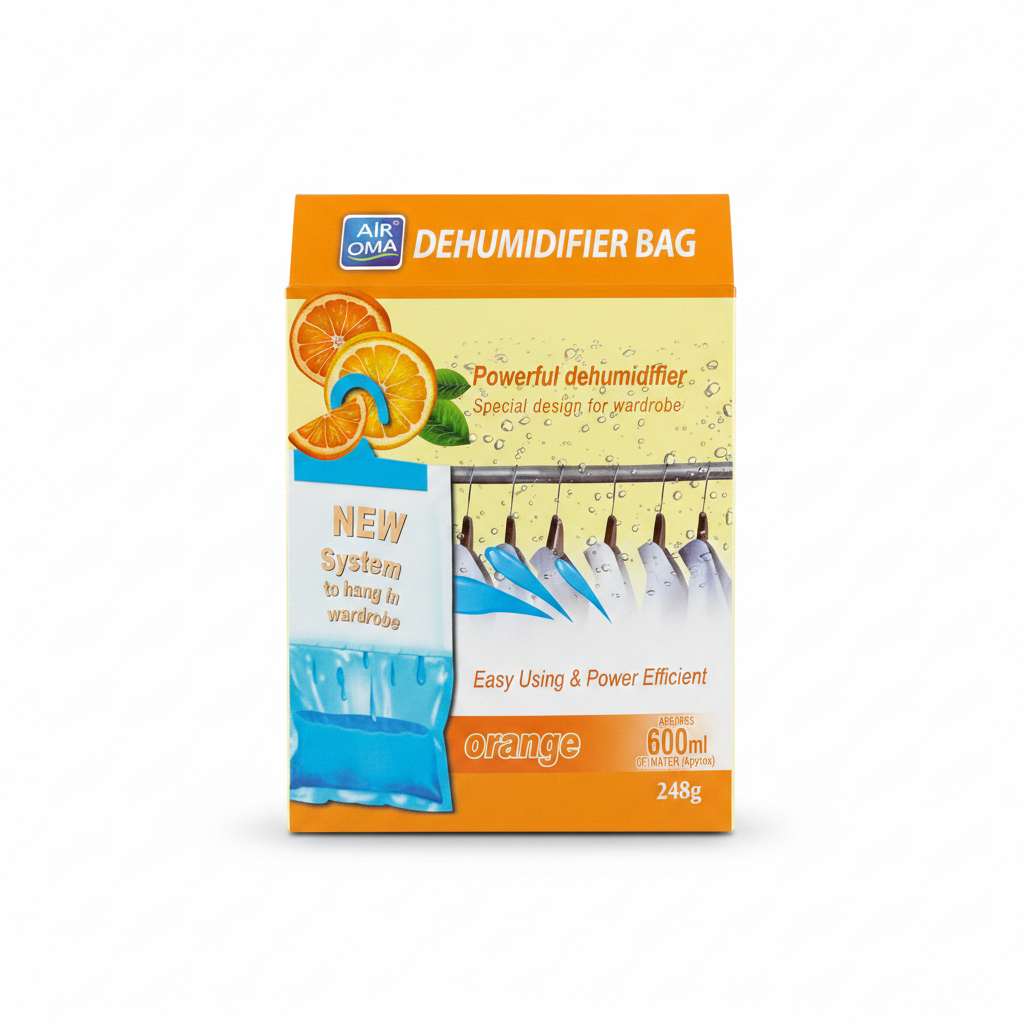 Closet Dehumidifier Bag - Orange Scent