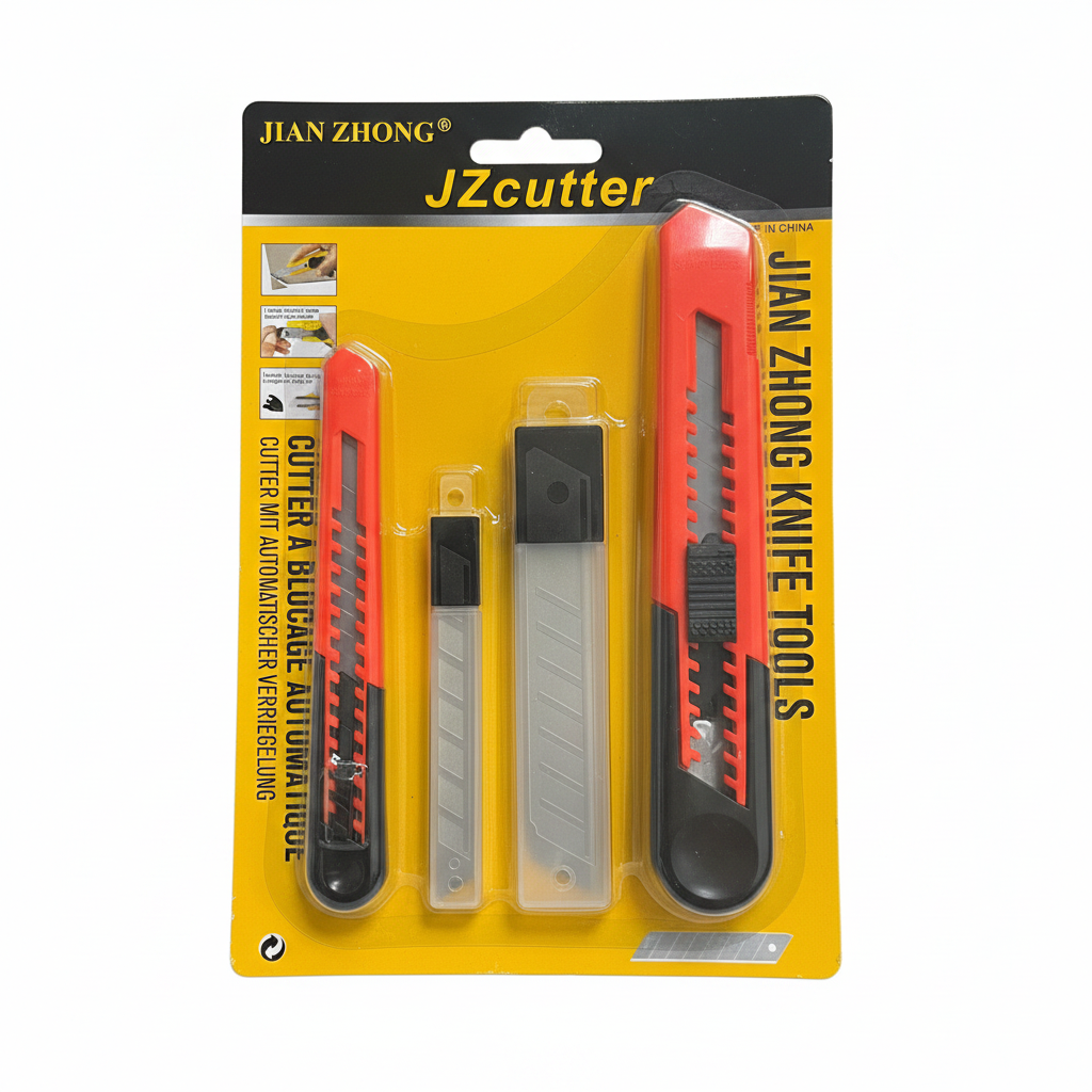 Jian Zhong JZcutter - Set with 2 Cutters + 2 Boxes of Snap-Off Blades