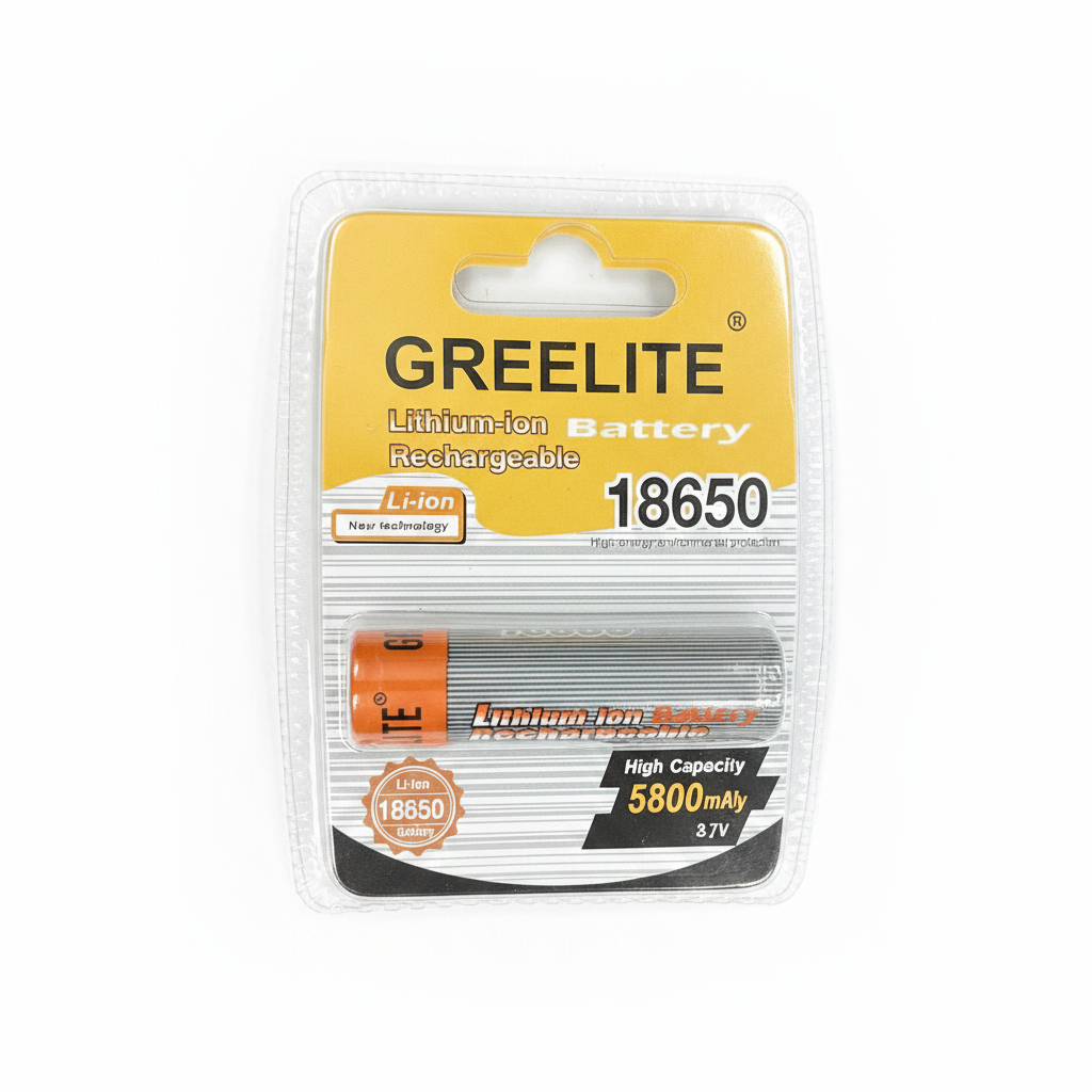 Bateri 18650 Lithium-ion e Rimbushëshme 5800mAh