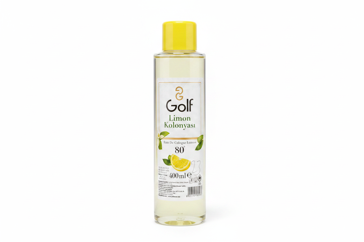 Kolonjë Limoni 400ml - Eau de Cologne Lemon 80°