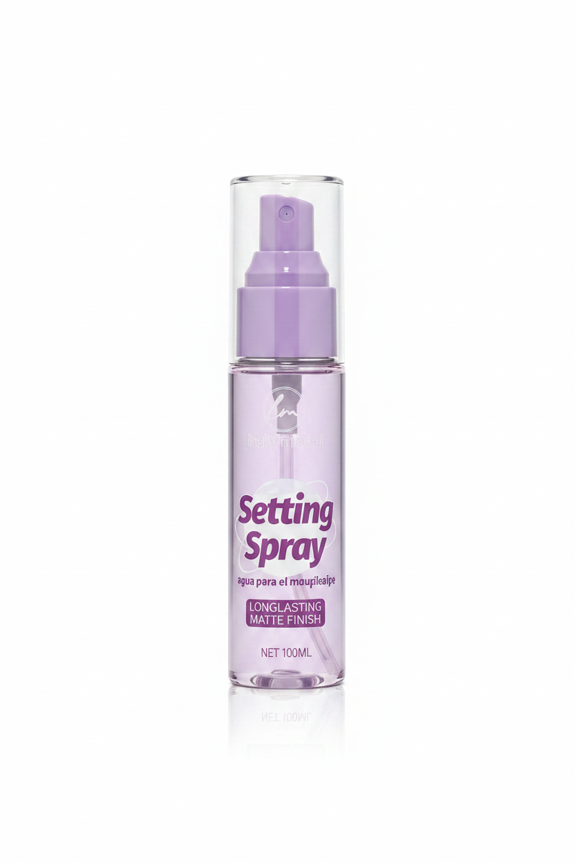 Setting Spray Makeup Vjollcë - Longlasting Matte Finish 100ml