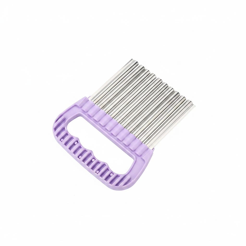 Preres Qepesh Inoks me Doreze - Onion Slicer Holder