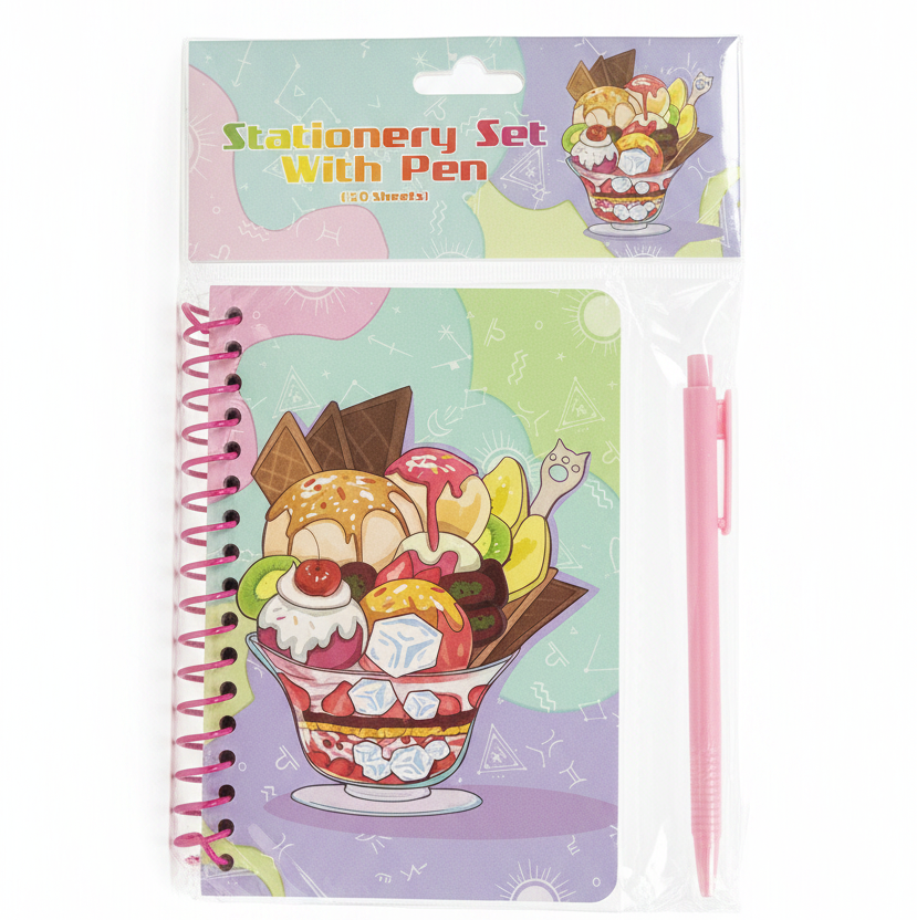 Fletore Stationery Set me Stilolaps 50 Flete
