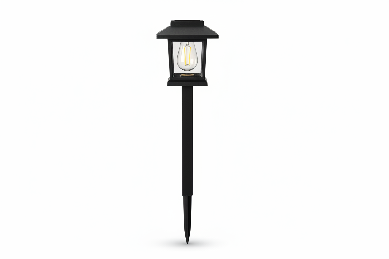 Drita Diellore LED Fener për Kopsht dhe Oborr - Solar Garden Light