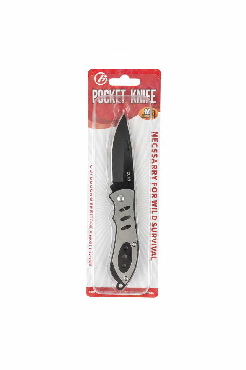 Pocket Knife 2016 - Dorezë Argjend Ergonomike