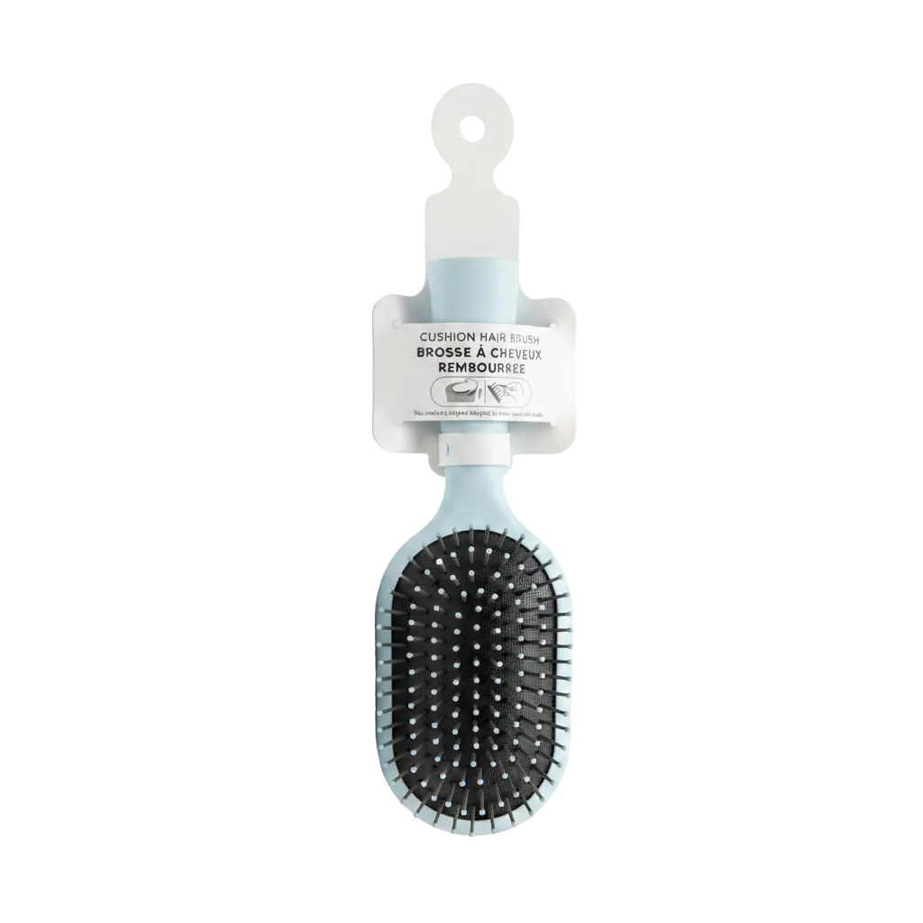 Furce Flokesh Cushion Hair Brush me Jastekun Blu e Celet