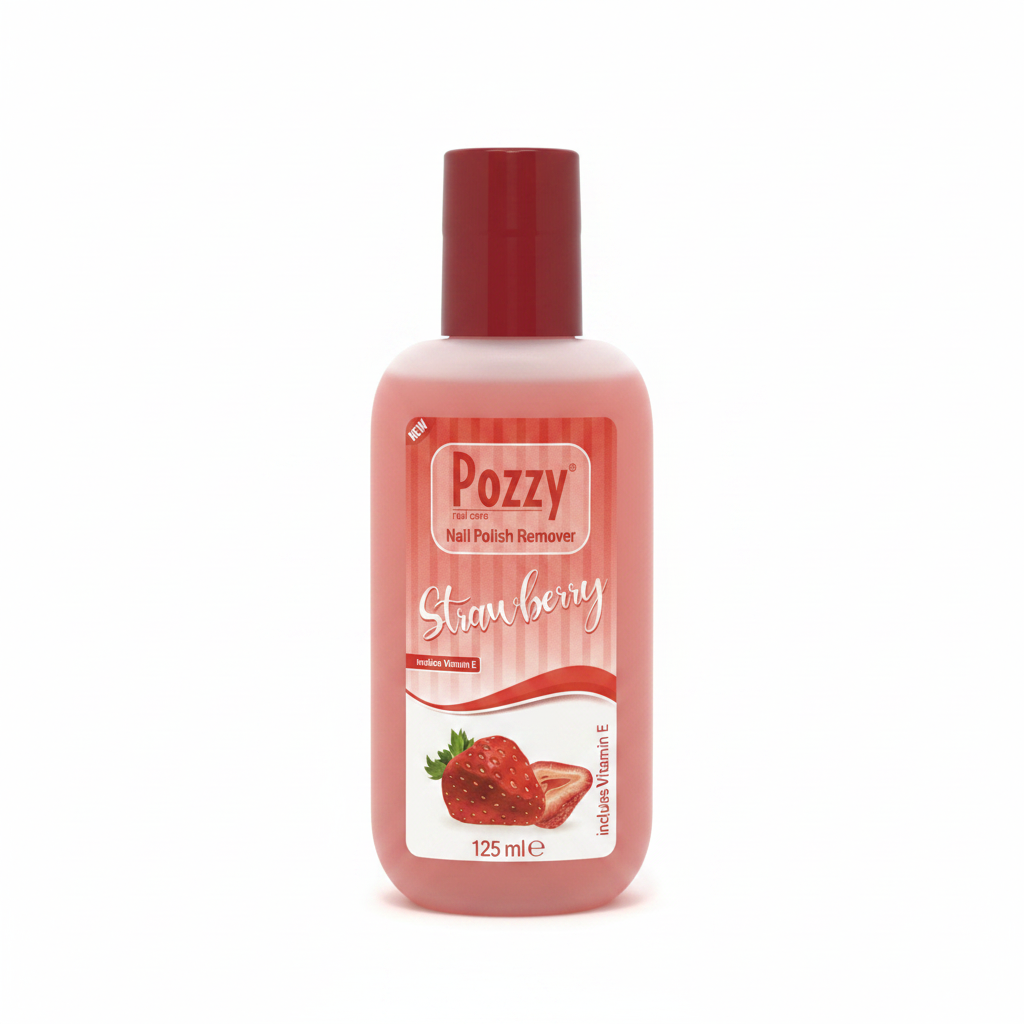 Pozzy Nail Polish Remover Strawberry