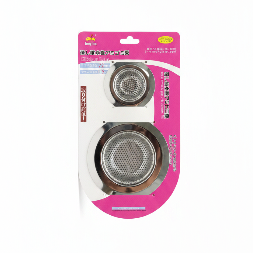 Set Filtri Lavamanë çeliku inox 2 copë