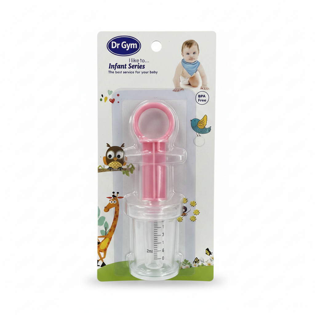 Pipetë Ilaçi për Bebë me Unazë
