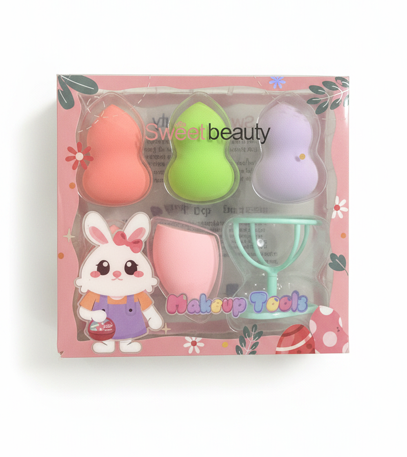 Sfungjer për Fytyrë - Makeup Tools Set 4 copë