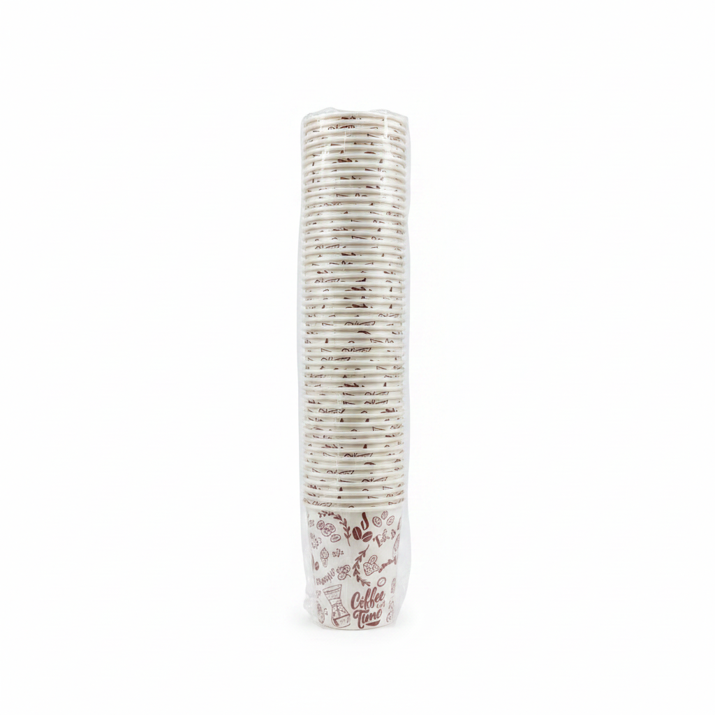 Gota Letre për Kafe - Coffee Time 7oz 50 copë