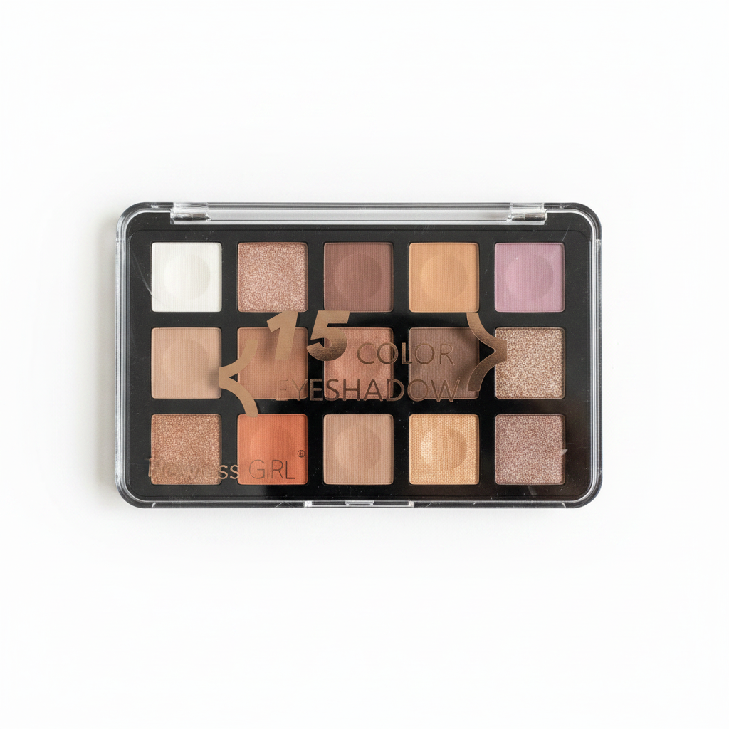 Paleta Hije Sysh 15 Ngjyra - Eyeshadow Flawless Girl
