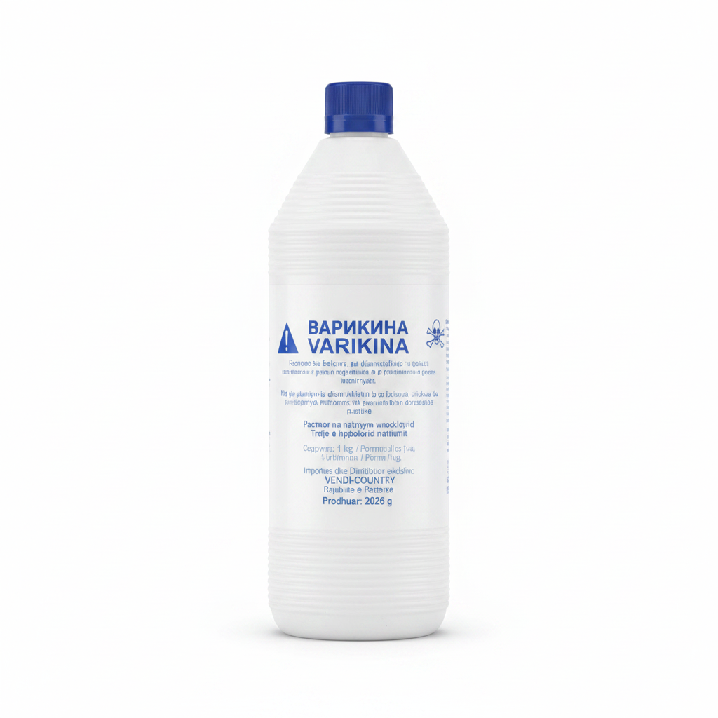Varikina Dezinfektues 1kg - Sodium Hypochlorite Zbardhues Dezinfektim Siperfaqesh Amviserni