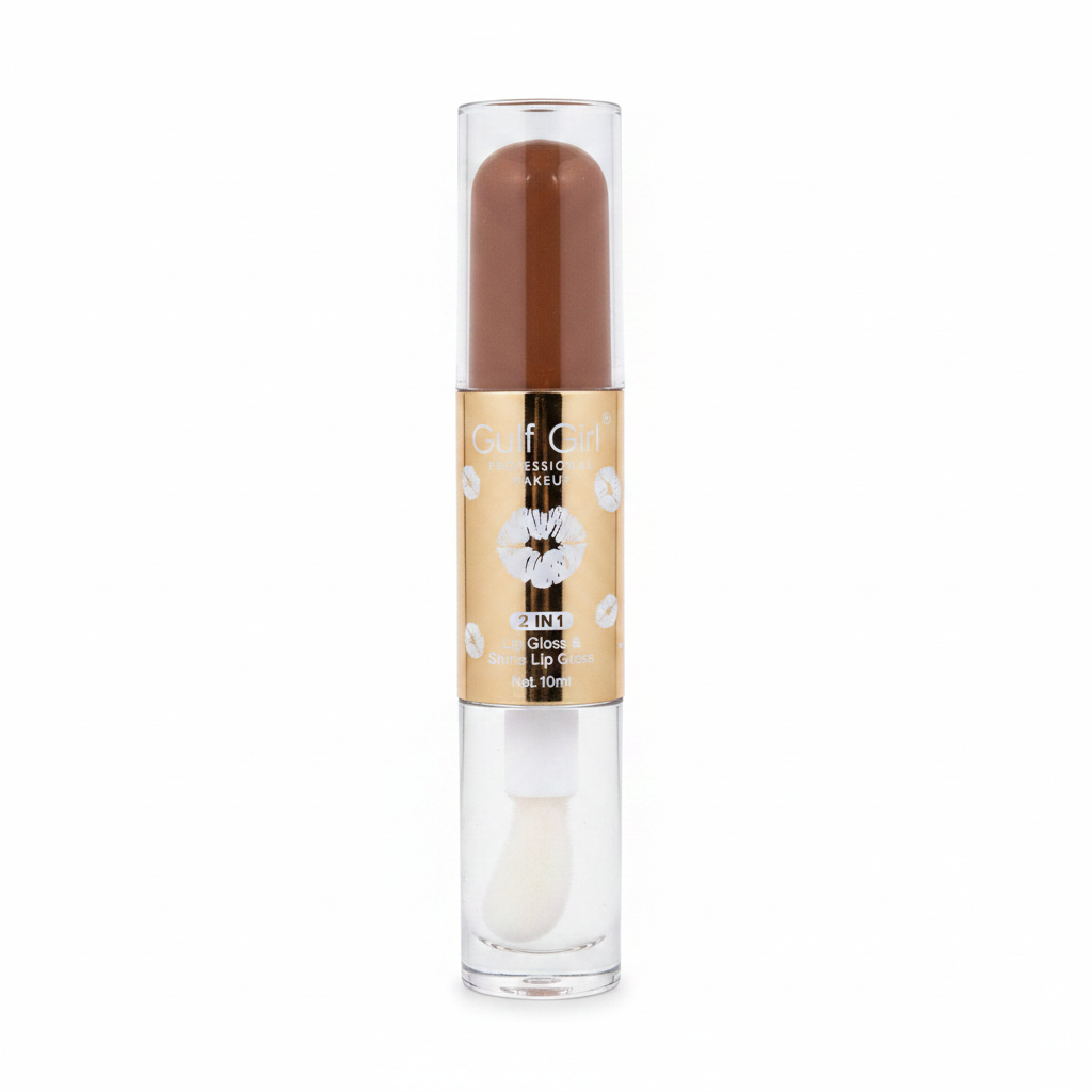 2 IN 1 Lip Gloss & Shine Lip Gloss
