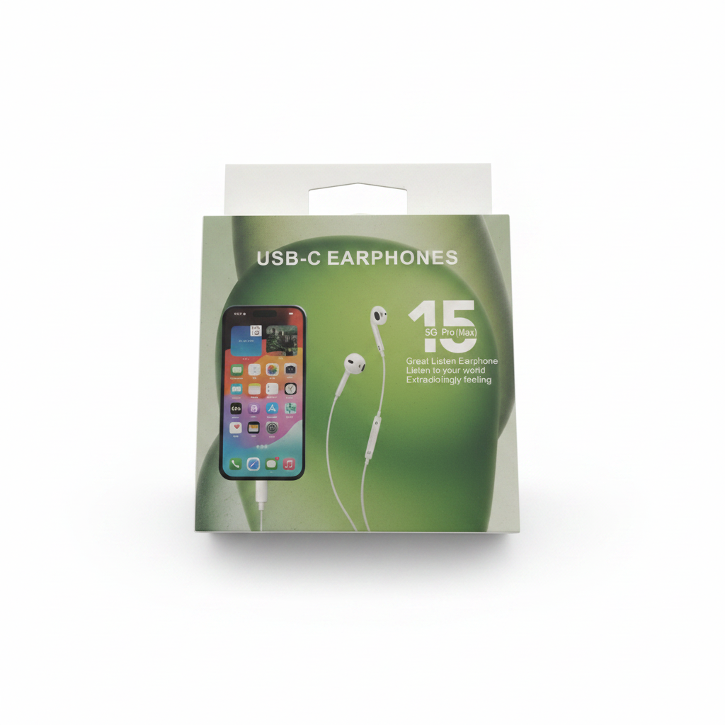 Kufje USB-C In-Ear Stil iPhone 15 Pro Max