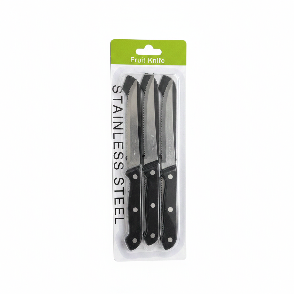 Set 6 Thika Frutash Inox - Fruit Knife