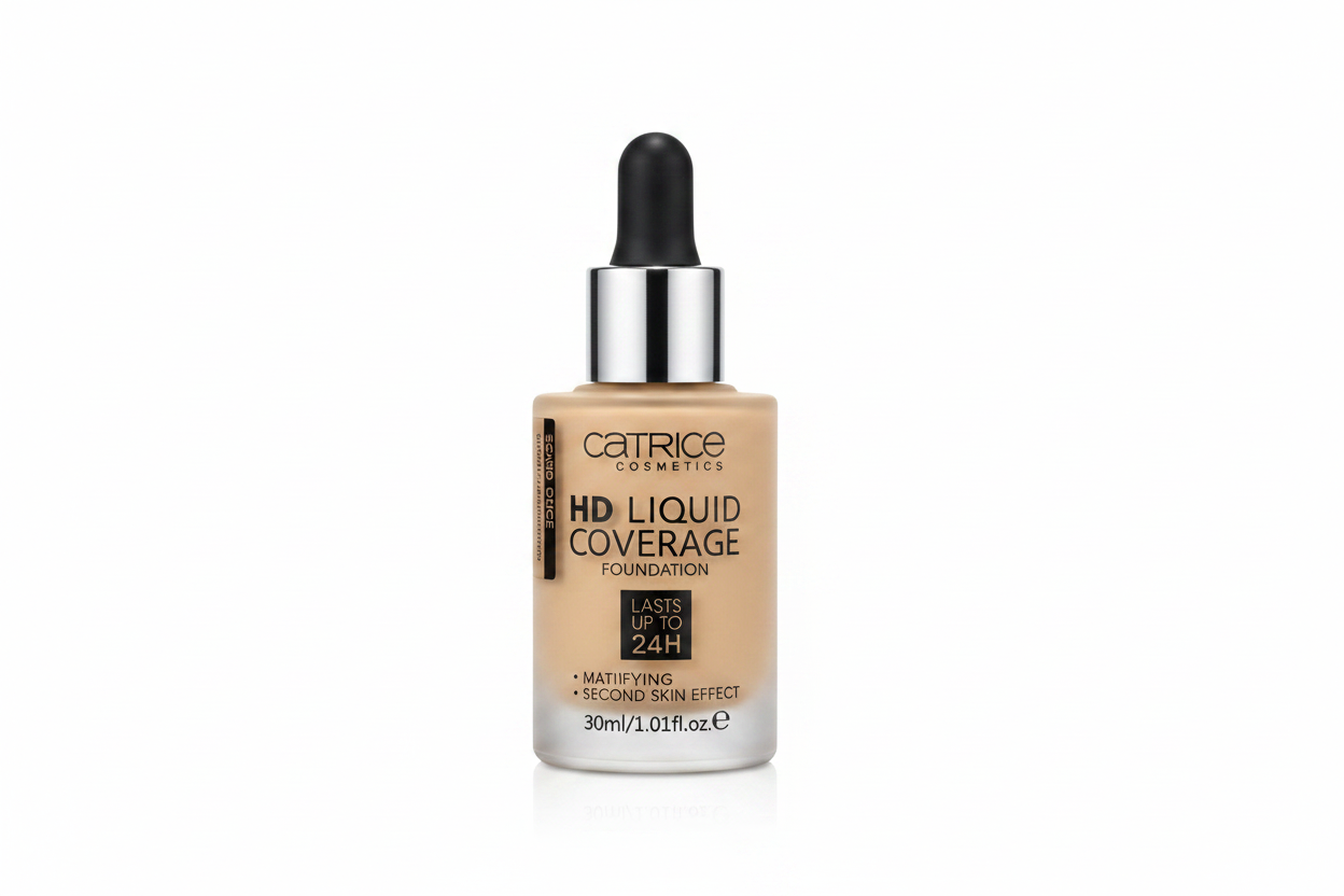 Foundation HD Liquid Coverage 30ml - Mbulesë e Plotë 24H