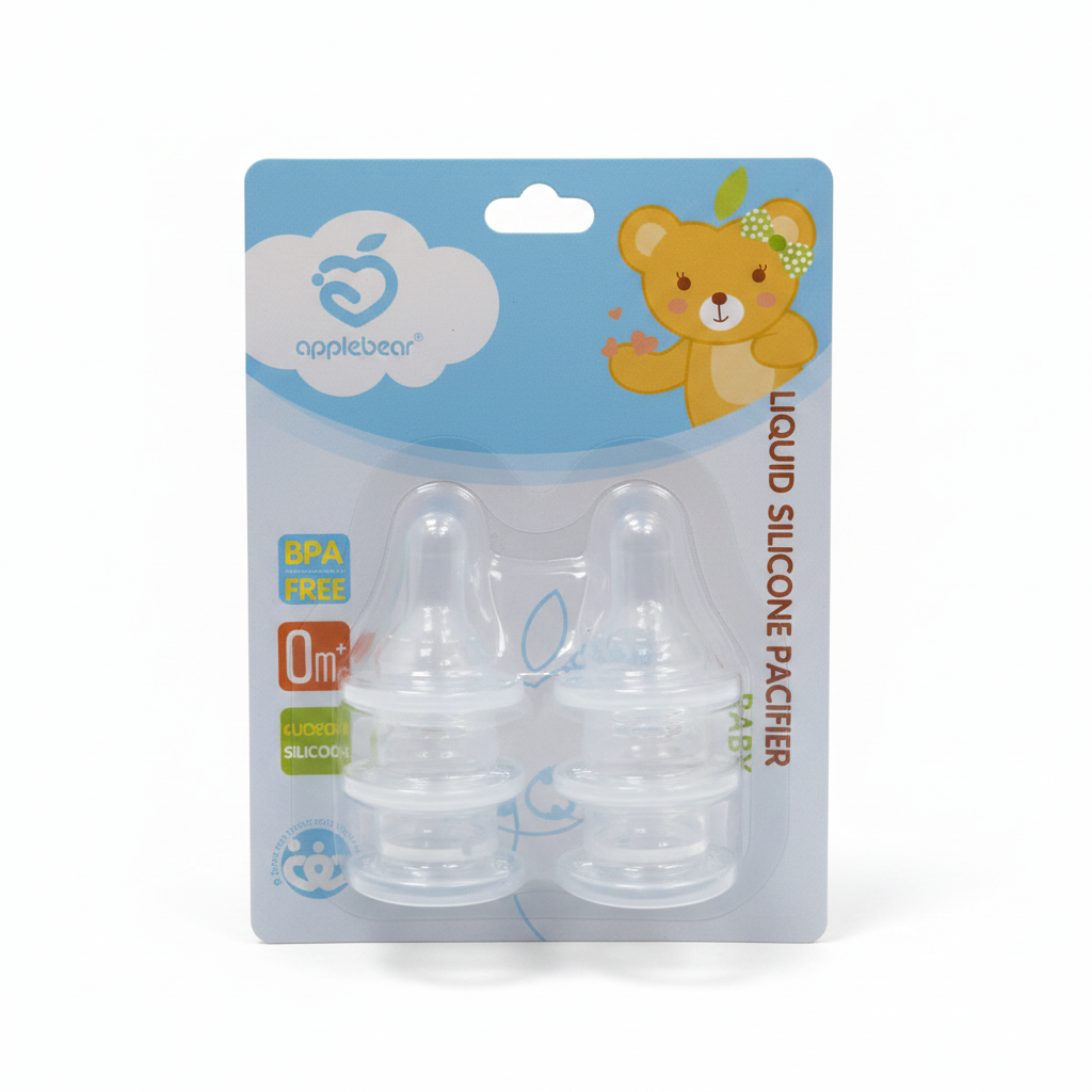 Chuçe Bebe Liquid Silicone Pacifier 2 copë 0m+