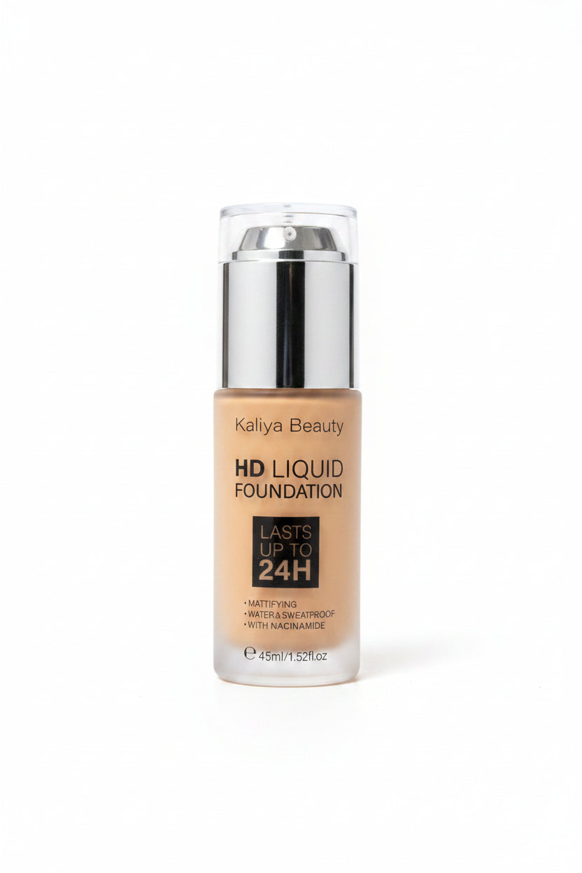 HD Liquid Foundation 24H - Mattifying, Water & Sweatproof me Niacinamide 45ml