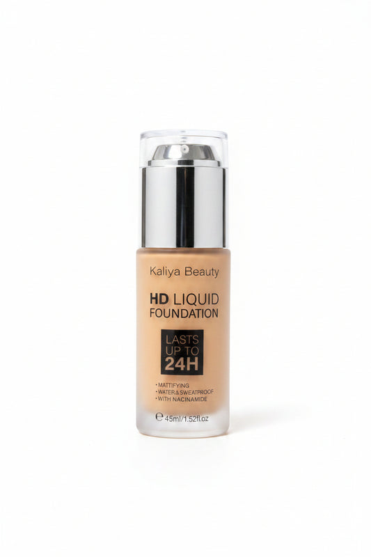 HD Liquid Foundation 24H - Mattifying, Water & Sweatproof me Niacinamide 45ml