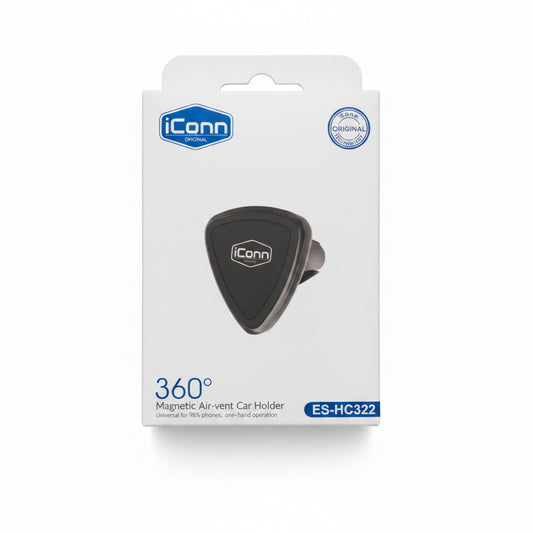 Mbajtëse Magnetike 360° Grila Ventilimi Makine - iConn ES-HC322