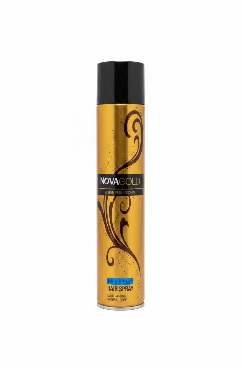 NovaGold Hair Spray – Sprej Flokësh Strong Hold 400ml
