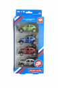 Mini399 - Set 4 Makina Lodar Pull-Back Volkswagen Beetle