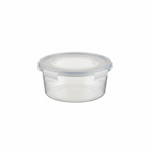 Kuti Plastike Transparente me Kapak - LC-405